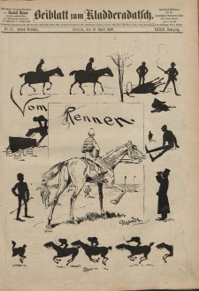 Kladderadatsch, 39. Jahrgang, 18. April 1886, Nr. 18 (Beiblatt)