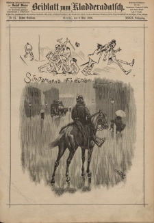 Kladderadatsch, 39. Jahrgang, 9. Mai 1886, Nr. 21 (Beiblatt)