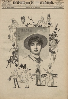 Kladderadatsch, 39. Jahrgang, 13. Juni 1886, Nr. 27 (Beiblatt)