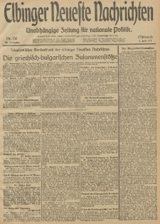 Elbinger Neueste Nachrichten, Nr. 150 Mittwoch 4 Juni 1913 65. Jahrgang