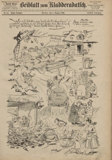 Kladderadatsch, 39. Jahrgang, 1. August 1886, Nr. 35 (Beiblatt)