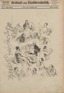 Kladderadatsch, 39. Jahrgang, 5. September 1886, Nr. 41 (Beiblatt)