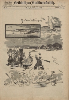 Kladderadatsch, 39. Jahrgang, 12. September 1886, Nr. 42 (Beiblatt)