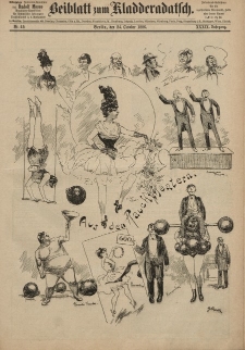 Kladderadatsch, 39. Jahrgang, 24. Oktober 1886, Nr. 49 (Beiblatt)