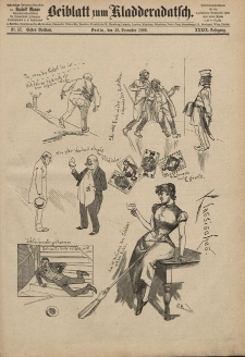 Kladderadatsch, 39. Jahrgang, 12. Dezember 1886, Nr. 57 (Beiblatt)