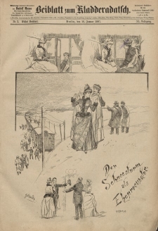 Kladderadatsch, 40. Jahrgang, 16. Januar 1887, Nr. 3 (Beiblatt)