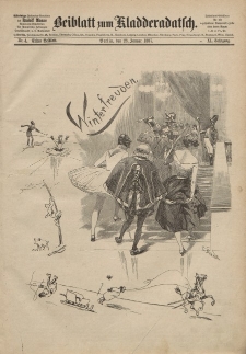 Kladderadatsch, 40. Jahrgang, 23. Januar 1887, Nr. 4 (Beiblatt)
