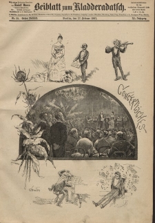 Kladderadatsch, 40. Jahrgang, 27. Februar 1887, Nr. 10 (Beiblatt)