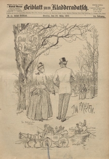 Kladderadatsch, 40. Jahrgang, 20. März 1887, Nr. 13 (Beiblatt)
