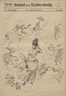 Kladderadatsch, 40. Jahrgang, 10. April 1887, Nr. 17 (Beiblatt)