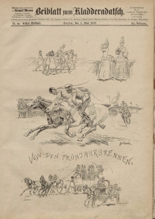 Kladderadatsch, 40. Jahrgang, 1. Mai 1887, Nr. 20 (Beiblatt)