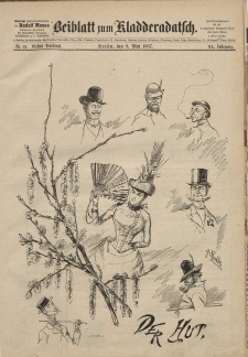 Kladderadatsch, 40. Jahrgang, 8. Mai 1887, Nr. 21 (Beiblatt)