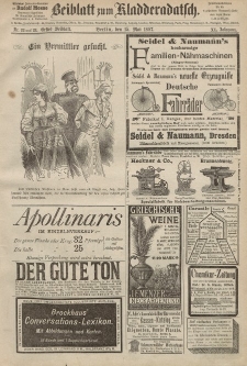 Kladderadatsch, 40. Jahrgang, 15. Mai 1887, Nr. 22/23 (Beiblatt)