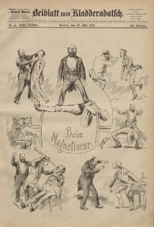Kladderadatsch, 40. Jahrgang, 22. Mai 1887, Nr. 24 (Beiblatt)
