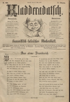 Kladderadatsch, 40. Jahrgang, 29. Mai 1887, Nr. 25