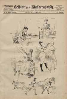Kladderadatsch, 40. Jahrgang, 19. Juni 1887, Nr. 28 (Beiblatt)