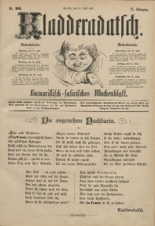Kladderadatsch, 40. Jahrgang, 10. Juli 1887, Nr. 32