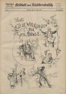 Kladderadatsch, 40. Jahrgang, 10. Juli 1887, Nr. 32 (Beiblatt)