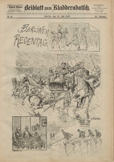 Kladderadatsch, 40. Jahrgang, 24. Juli 1887, Nr. 34 (Beiblatt)