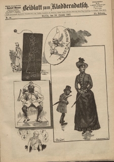 Kladderadatsch, 40. Jahrgang, 30. Oktober 1887, Nr. 50 (Beiblatt)
