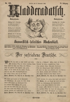 Kladderadatsch, 40. Jahrgang, 27. November 1887, Nr. 55