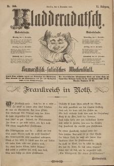 Kladderadatsch, 40. Jahrgang, 4. Dezember 1887, Nr. 56