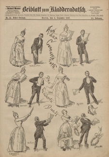 Kladderadatsch, 40. Jahrgang, 4. Dezember 1887, Nr. 56 (Beiblatt)
