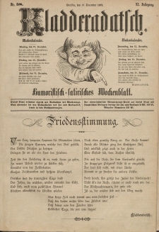 Kladderadatsch, 40. Jahrgang, 18. Dezember 1887, Nr. 58