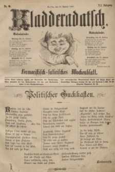 Kladderadatsch, 41. Jahrgang, 15. Januar 1888, Nr. 3