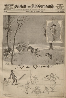 Kladderadatsch, 41. Jahrgang, 15. Januar 1888, Nr. 3 (Beiblatt)