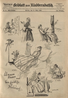 Kladderadatsch, 41. Jahrgang, 18. März 1888, Nr. 13 (Beiblatt)