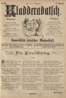 Kladderadatsch, 41. Jahrgang, 15. April 1888, Nr. 18