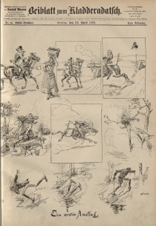 Kladderadatsch, 41. Jahrgang, 29. April 1888, Nr. 20 (Beiblatt)