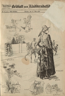 Kladderadatsch, 41. Jahrgang, 13. Mai 1888, Nr. 22/23 (Beiblatt)