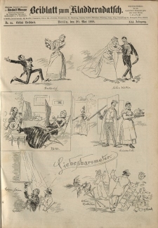 Kladderadatsch, 41. Jahrgang, 20. Mai 1888, Nr. 24 (Beiblatt)