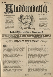 Kladderadatsch, 41. Jahrgang, 3. Juni 1888, Nr. 26