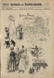 Kladderadatsch, 41. Jahrgang, 10. Juni 1888, Nr. 27 (Beiblatt)