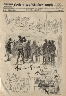 Kladderadatsch, 41. Jahrgang, 1. Juli 1888, Nr. 31 (Beiblatt)