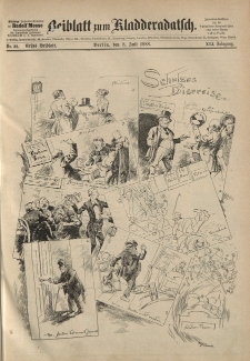 Kladderadatsch, 41. Jahrgang, 8. Juli 1888, Nr. 32 (Beiblatt)