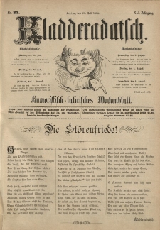 Kladderadatsch, 41. Jahrgang, 29. Juli 1888, Nr. 35