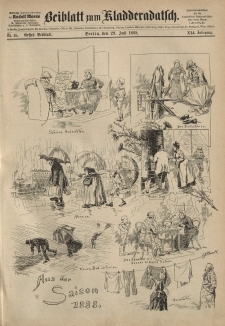 Kladderadatsch, 41. Jahrgang, 29. Juli 1888, Nr. 35 (Beiblatt)