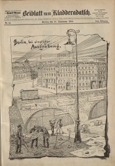 Kladderadatsch, 41. Jahrgang, 16. September 1888, Nr. 42 (Beiblatt)