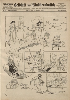 Kladderadatsch, 41. Jahrgang, 21. Oktober 1888, Nr. 48 (Beiblatt)