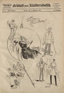 Kladderadatsch, 41. Jahrgang, 4. November 1888, Nr. 50 (Beiblatt)