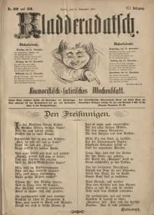 Kladderadatsch, 41. Jahrgang, 18. November 1888, Nr. 52/53