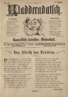 Kladderadatsch, 41. Jahrgang, 9. Dezember 1888, Nr. 56