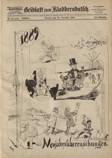Kladderadatsch, 41. Jahrgang, 30. Dezember 1888, Nr. 59/60 (Beiblatt)