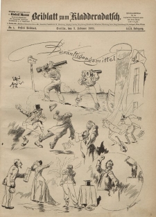 Kladderadatsch, 42. Jahrgang, 3. Februar 1889, Nr. 5 (Beiblatt)