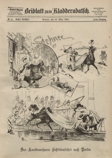 Kladderadatsch, 42. Jahrgang, 10. März 1889, Nr. 11 (Beiblatt)