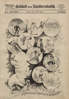 Kladderadatsch, 42. Jahrgang, 24. März 1889, Nr. 13 (Beiblatt)